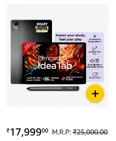 Lenovo Idea Tab 11 inch 2.5K display tablet with pen