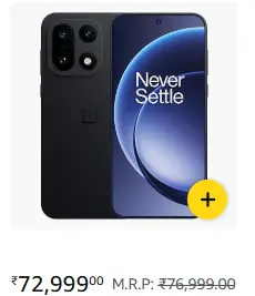 OnePlus 15R flagship smartphone with AMOLED display